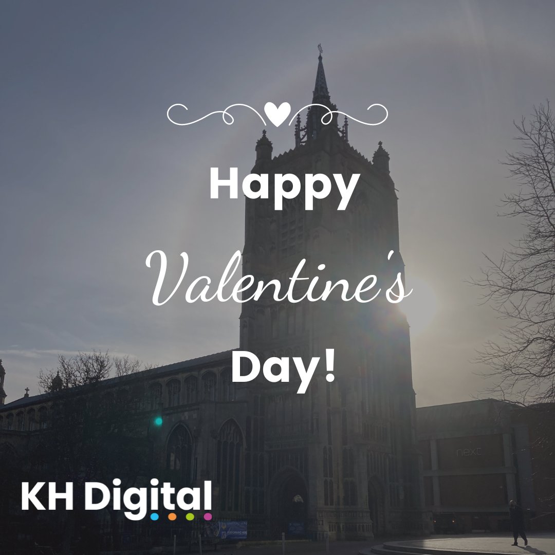 Happy Valentine's Day to all of our clients and followers from all of us at KH Digital! #HappyValentinesDay #ValentinesDay #Norfolk