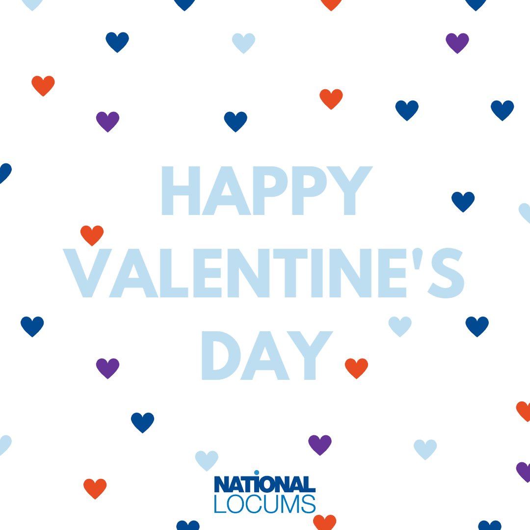 Happy Valentine's Day from the team at National Locums 😍💕

Let us know how you're spending your Valentine's down below⬇️

#ValentinesDay #Love #WorkLife