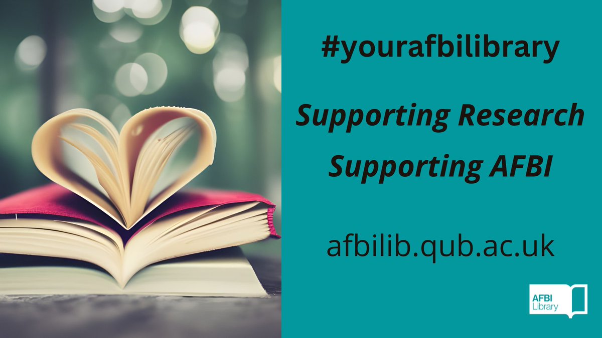 AFBILibrary's tweet photo. Love your @AFBILibrary this Valentine's day and every day! Here to help and support your @AFBI_NI research.
#yourafbilibrary #AFBIresearch #AFBIscience #loveyourlibrary https://t.co/PHDW97rOji