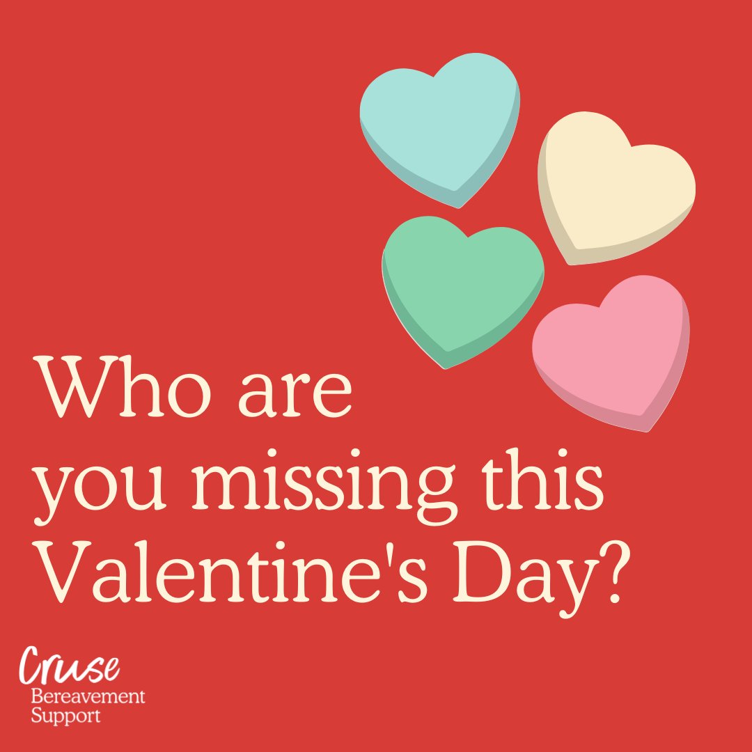 We know today can be a tough day for many who have had a partner die. Today can be a reminder of previous Valentine's days. These memories can be comforting and painful, too 💜

Who are you missing today? We invite you to share your loved one's name below 👇
