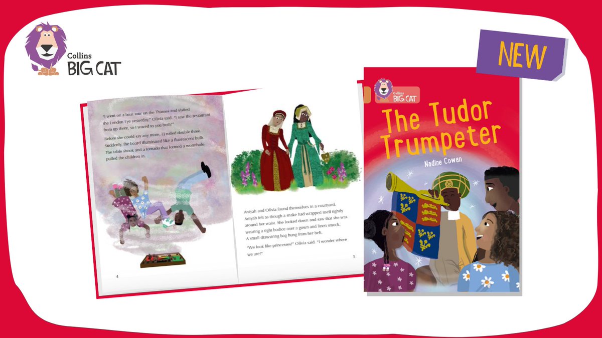 Aniyah, Olivia and EJ have been transported back to 1511, and the streets of London are crowded – and smelly! Will the trio be able to track down a trumpet thief who’s fast on his feet? 

Find out more: ow.ly/Iznk50MikRE  

<a href="/Nadine_Cowan_/">Nadine Cowan</a>