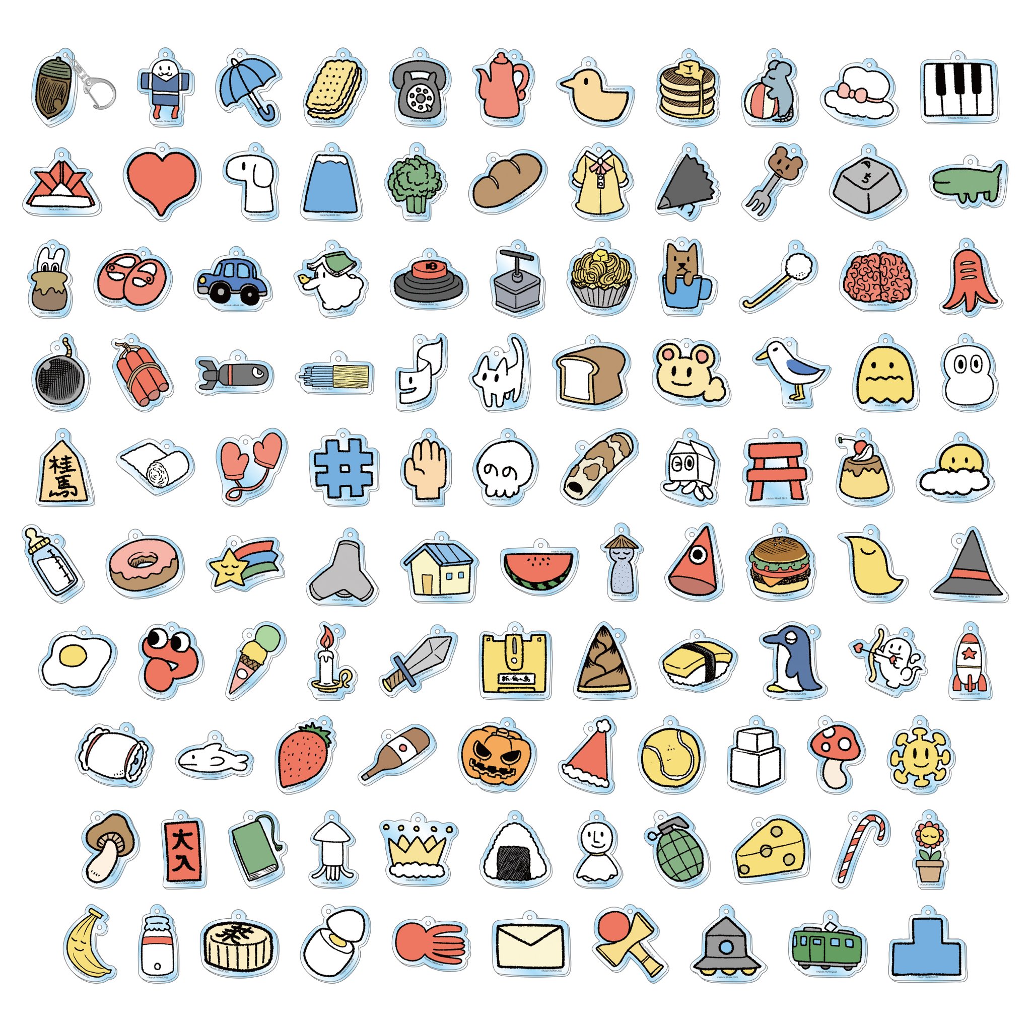 あらゐけいいち アクリル壁掛け時計 あらゐけいいち アクリル壁掛け時計 - メルカリ