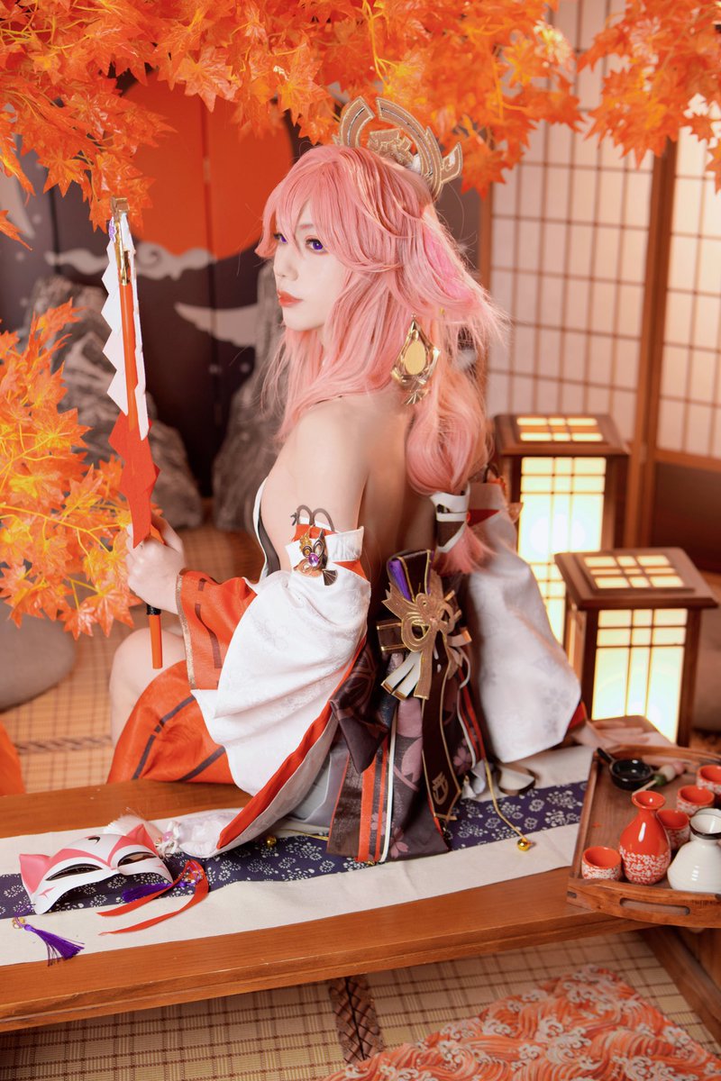As promised to fans for 2nd time cross-dressing, my attempt as Yae Miko