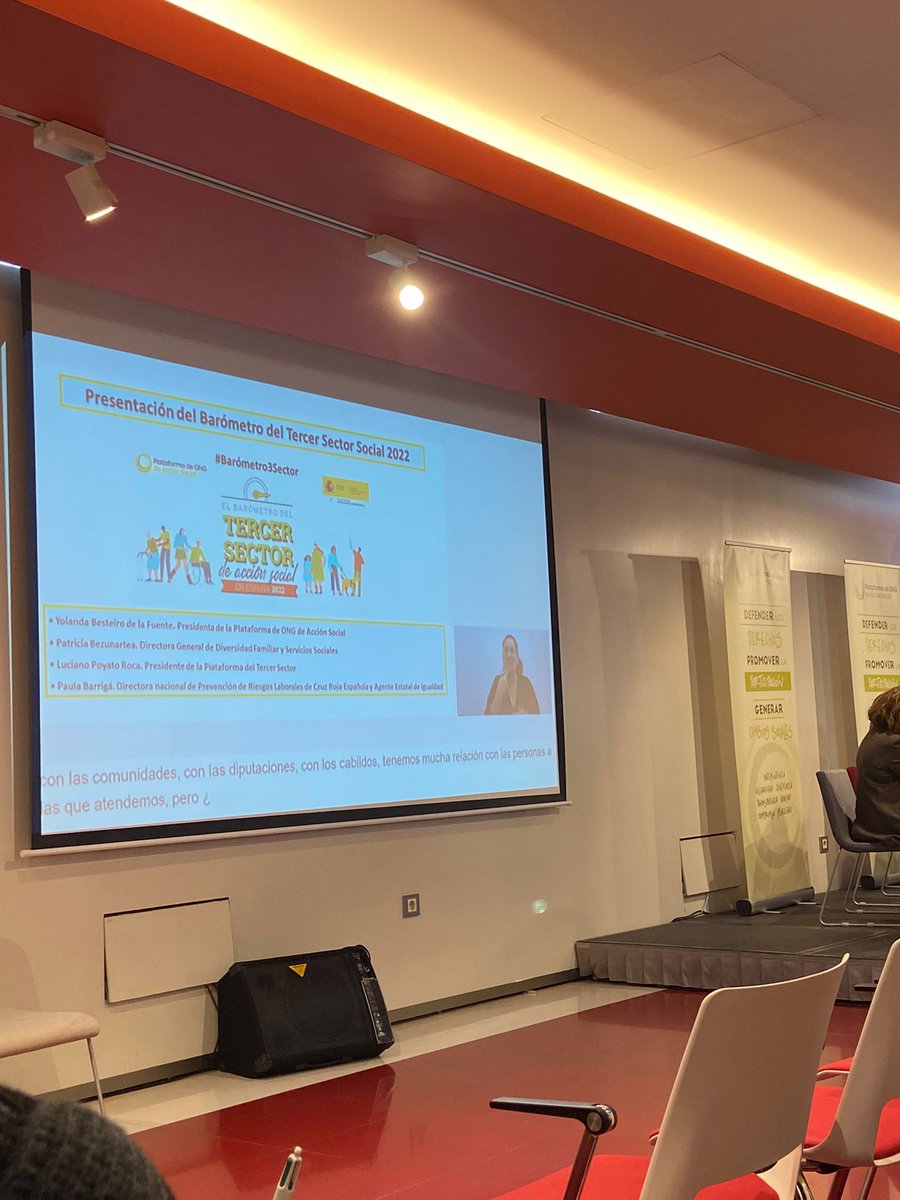 Hoy se presenta en Madrid el Barómetro del Tercer Sector Social 2022: Innovación y Transformación para una sociedad más justa a cargo de <a href="/PlataformadeONG/">@PlataformadeONG</a> #Barómetro3Sector