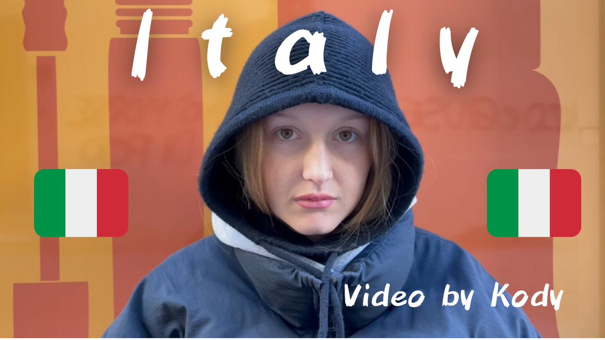 k__j1024's tweet photo. 【イタリア人ギャルとぶらり旅】
YouTubeにイタリアに行った時のvlog投稿しました〜！！🥳
8分くらいの動画なんで是非見てくださいっ
https://t.co/wXhwkHmgha https://t.co/JAeFlraQX8
