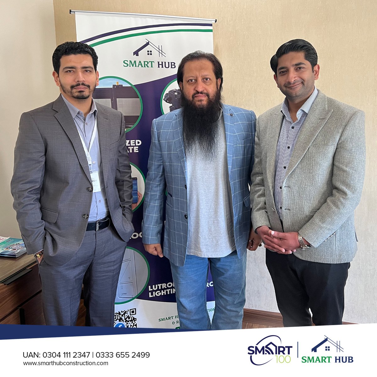 SmarthubE's tweet photo. It was such an honor for us to welcome you at Smart 100 and your valuable feedback means a lot to us. Thank you, Mr. Kamal Sinan, Chairman of Sinan Group of Companies for visiting us
https://t.co/NMxWoTbbPV
UAN 0304 111 2347, 0333 655 2499
#Smart100 #Smart944 #Smart50 #SmartHub https://t.co/M0KIH6TZ91