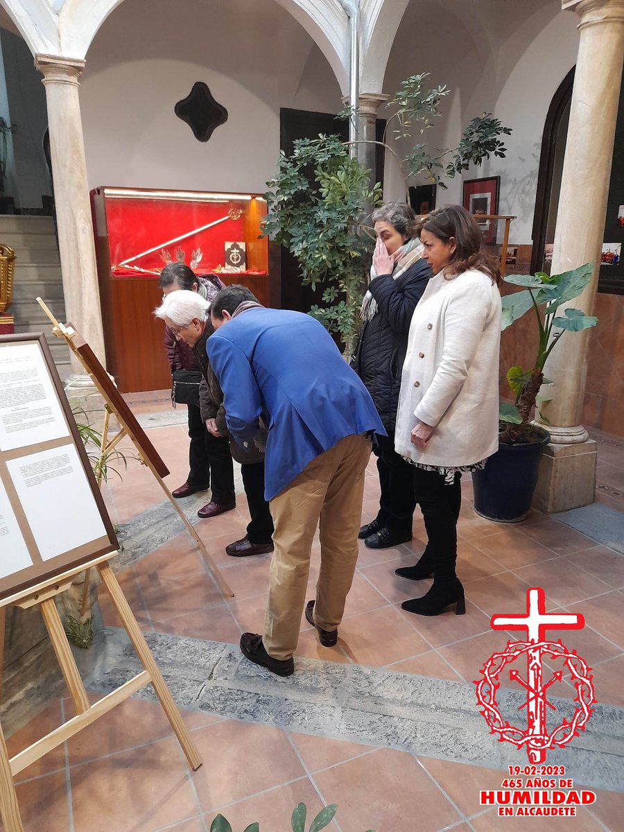 HumildAlcaudete's tweet photo. EXPOSICIÓN "Humildad, Señor y Rey".
Os invitamos a que paséis a verla, encontrareis verdaderas maravillas.
Convento Fuente de la Villa
👉HORARIO: De 18:00 h. a 20:30 h.
Archicofradía del Señor de la Humildad, Santo Entierro, Stma. Virgen de la Piedad y Ntra. Sra. de la Antigua. https://t.co/Ec1KaxBja8