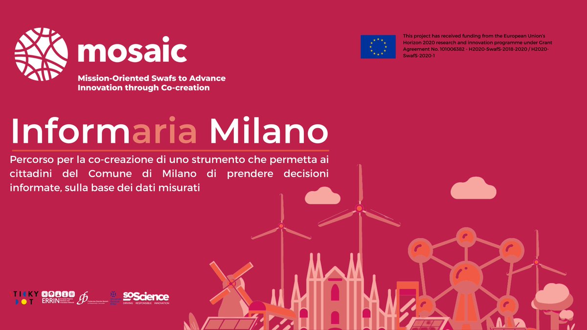 FGBassetti's tweet photo. Call InformAria. Informare i cittadini sulla qualità dell’aria in relazione agli effetti sulla salute in modo il più possibile immediato e aggiornato. Evento di lancio 23feb h12:30 https://t.co/P3zno6LoQt
@ComuneMI  #cittadini #cocreation #coinvolgimento #partecipazione #aria https://t.co/OZBNeZb1F7