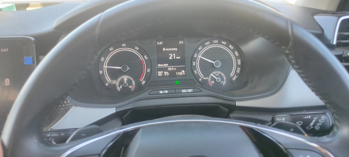 Msuraj99's tweet photo. Its one of the most relaxing drive !!
Cruis 60kmph 
Economy 21 
Trip 1130km 
Proud of myself for choosing #skoda_kushaq
@SkodaIndia kudos to the engineering and performance!!
Ty!
A proud owner! 
Skoda Kushaq Ambition AT 1.0
MH12TS7420 https://t.co/t94GWTvJpm