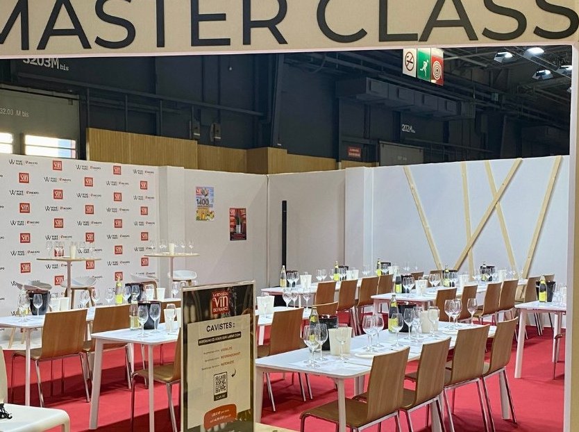 Le salon #wineparis c'est aussi l'opportunité de participer à des masterclass #WPVP23