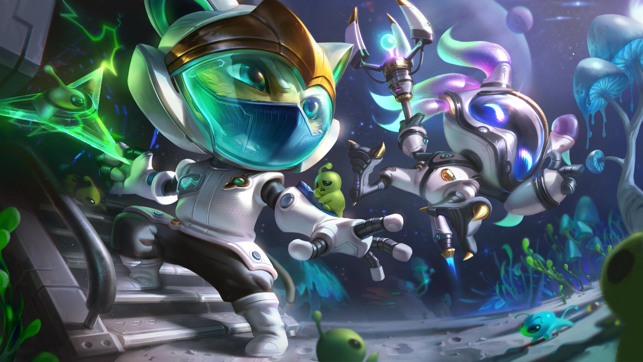 Shuggie Kawaii Café ☕️ on X: 🖼️ SPLASHARTS DAS NOVAS SKINS DO PATCH  12.19 [3/3] • Sett Florescer Espiritual • Aphelios Florescer Espiritual  #LeagueOfLegends #LOL #SpiritBlossom #SB #FlorescerEspiritual #PBE #PBEDay  #PBESPAM