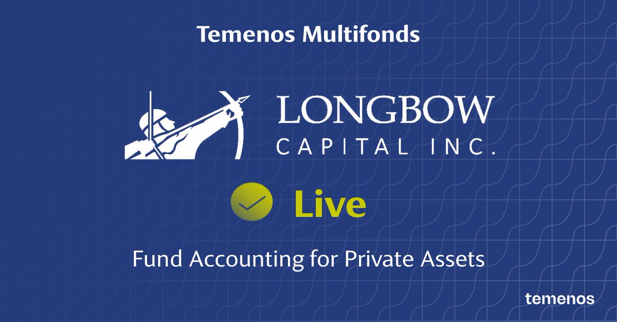 Temenos on Twitter "Congratulations to Longbow Capital Inc. for going