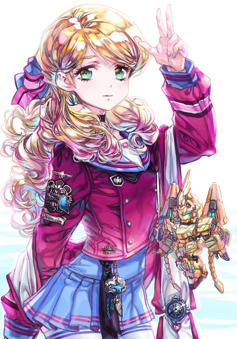 ハッピーバレンタイン❤️❤️描いておいた絵がなかったので昨年の絵をリサイクル😂 リタさん &amp; 紗孔羅さん#ガンダムNT #覇界王 #スパロボ30 