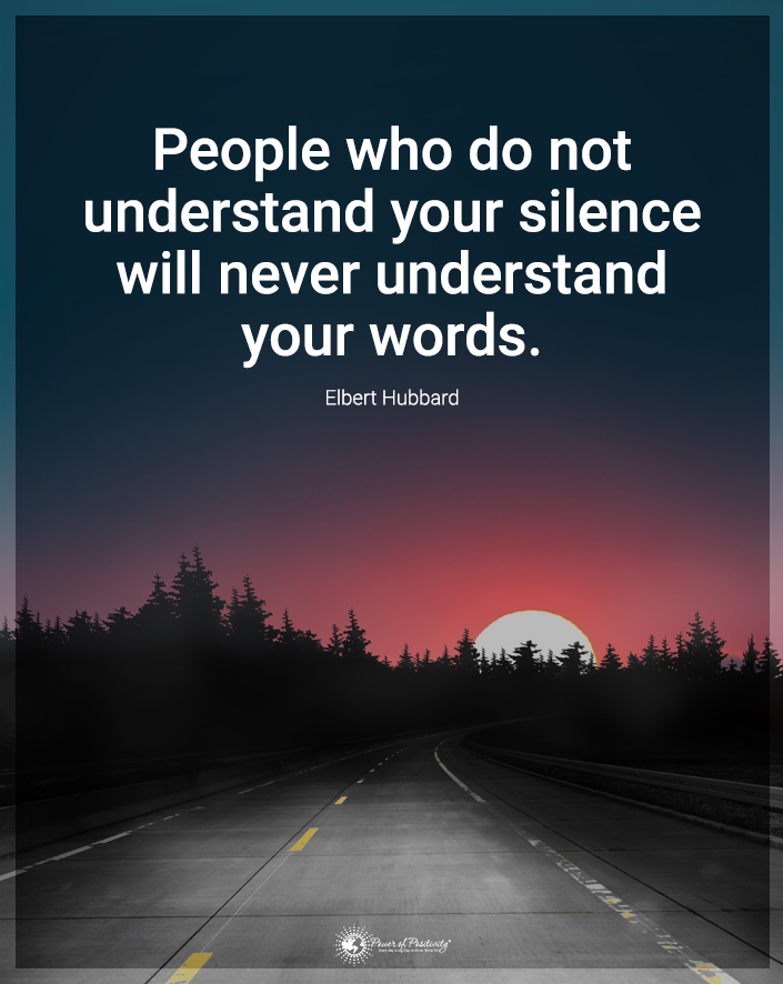 TrainingMindful's tweet photo. “People who do not understand your silence will never understand your words.” https://t.co/BAJmdzFhCr