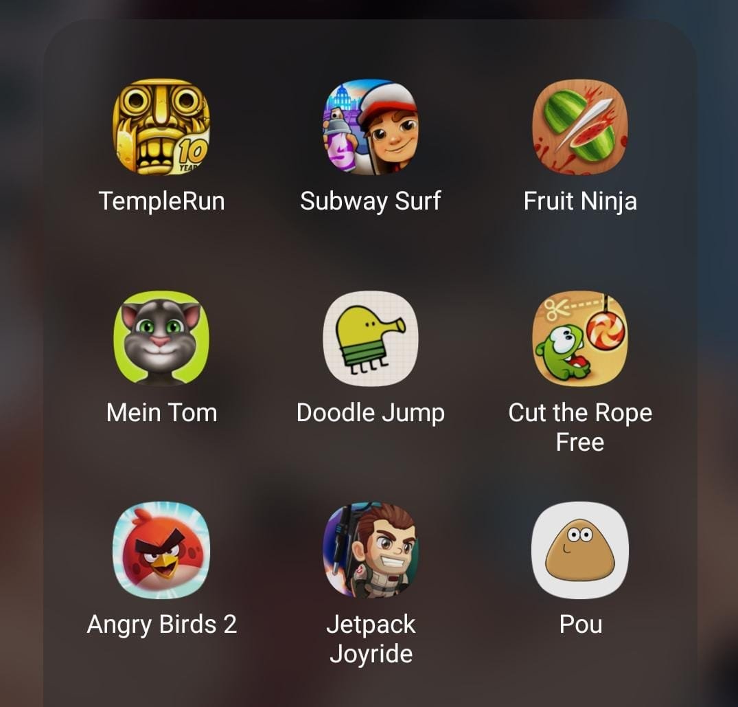 Shaxreym's tweet image. Diese Handyspiele haben unsere Kindheit gecarried.