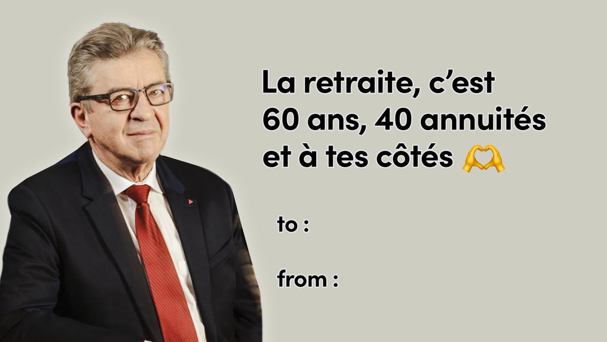 postbadjeanluc's tweet photo. comme chaque année, mélenchon vous aide à pecho pour la st-valentin 🫶 https://t.co/OmihLMU2HU