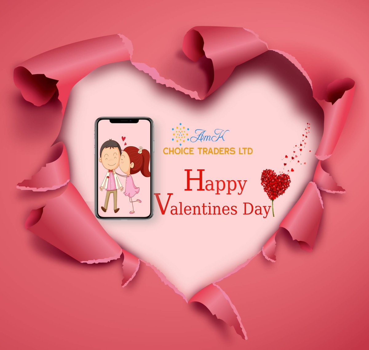 amkchoice's tweet photo. From us to you; 
Happy #ValentinesDay https://t.co/VVhIYkUMia