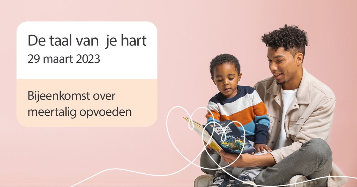 Hoe zorg je voor meer leesplezier en meer geletterdheid binnen een meertalig gezin? Op 29 maart organiseren we het symposium ‘De taal van je hart’ ♥️. Een bijeenkomst over het belang van meertalig opvoeden. Aanmelden 👉westachterhoek.op-shop.nl/5677/taal-van-… #detaalvanjehart #meertaligheid
