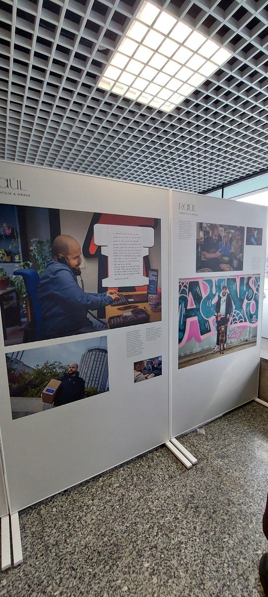 fedhemo's tweet photo. Hoy nos encontramos en la exposición de Ana Palacios
🩸 #HemoInstantesdeunavida 🩸
Un proyecto de @CSLBehring, con el apoyo de Fedhemo y la colaboración del #HospitalUniversitarioLaPaz
¿Te la vas a perder?
#cslbehring #fedhemo #hemofilia https://t.co/Q3OLTBLyla