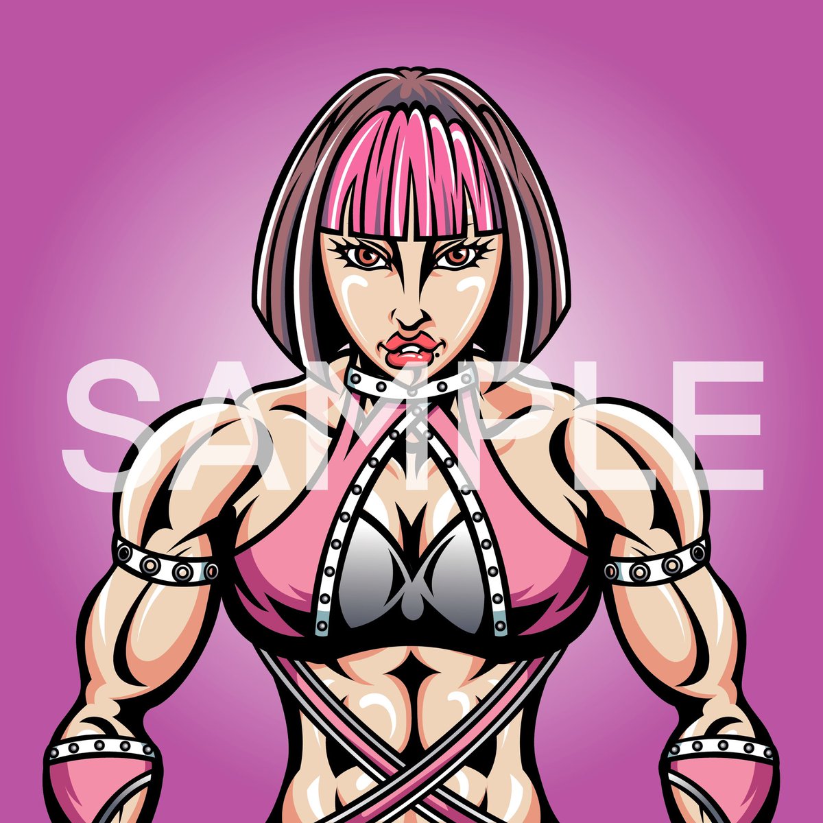 CryptoHG_NFT's tweet photo. ネクストプロジェクト #HWGP より
初めて女セイマッチョキャラクターを描いてみたが、、、いかが？ https://t.co/hAcC5izTj4