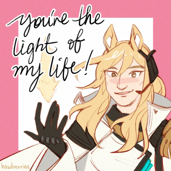 [arknights] happy valentines day! part 1!  