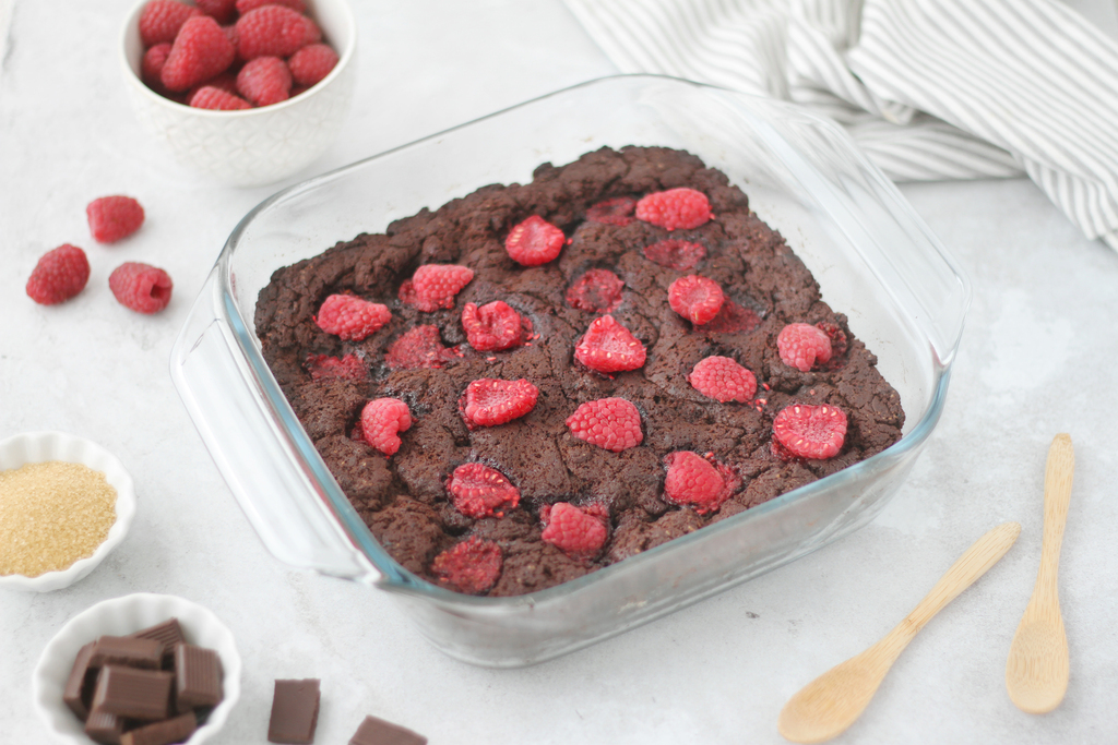 Brownies ai lamponi