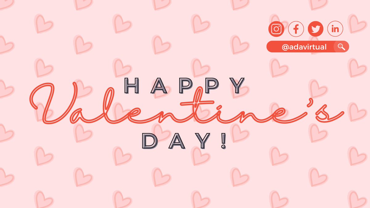 adavirtual's tweet image. Let the beauty of what you love be what you do!

Happy Valentine's Day from ADAVIRTUAL Business Support ❤️

#adavirtual #businesssupport #virtualteam #admin #ops #lovewhatyoudo