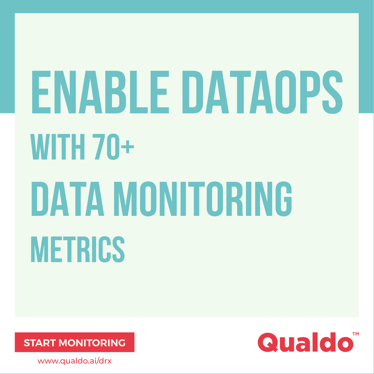 qualdo_ai's tweet photo. Qualdo monitors data in an auto-pilot mode, providing 70+ metrics to the data ops team enabling them to understand the environment with ease.

Start monitoring now - https://t.co/JO1JCOhz1m

#dataquality #datareliability #dataobservability #dataops #dataengineering #qualdo https://t.co/GJjtM19OyT