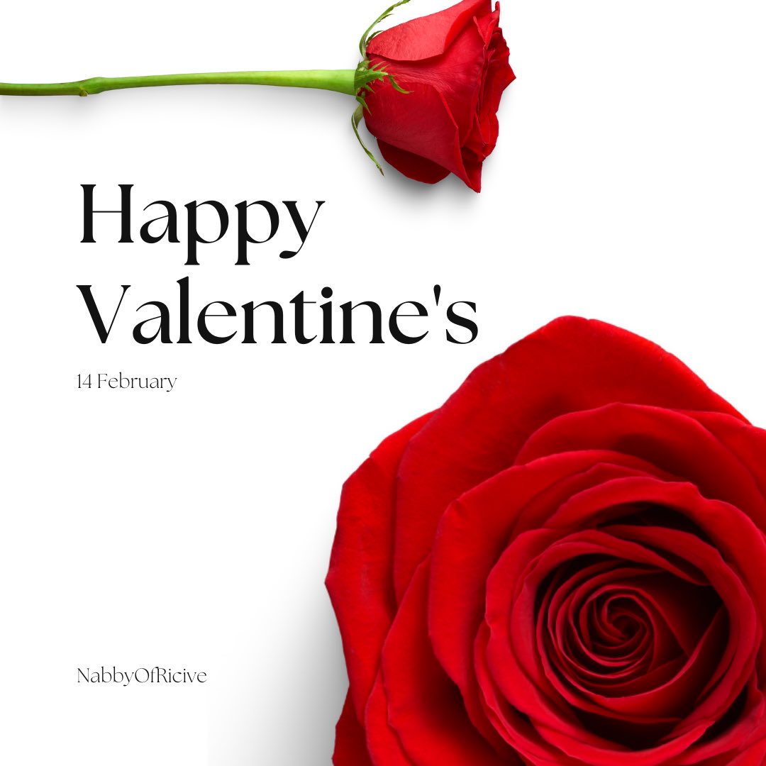NabbyOfRicive's tweet photo. Sending love and warmth on this special day! Happy Valentine's Day from all of us at @tryRicive. May your day be filled with love, joy and all things sweet β€οΈπΉ
#ValentinesDay #ricive https://t.co/36NuyBkbZX