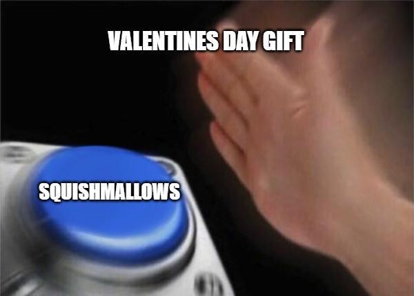 😍 You know it's true love if you get a Squishmallow today... #ValentinesDay