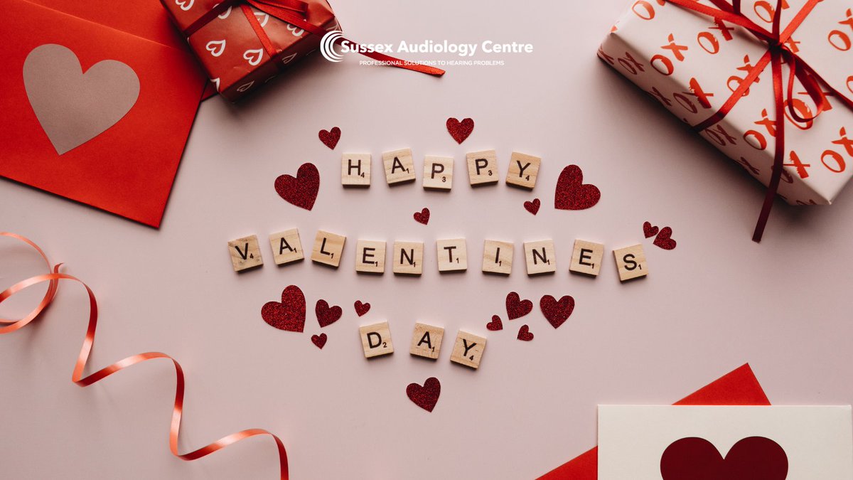 Happy Valentine's Day from all of us here at Sussex Audiology 💝