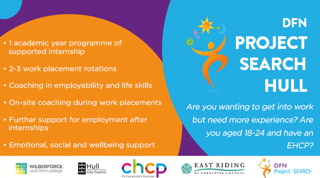 🤩Have you written this deadline down? There is still time to apply!📄✍️
⏰Deadline 27th February⏰
✅Selection day 3rd March✅
Project SEARCH is a one-year internship programme for students with disabilities who want to gain employment.Find out more: bit.ly/3YlFtbb ⬅️💻