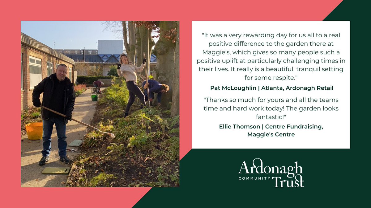 Share the💗 this #valentines, just like our @atlantagroupuk colleagues have by using their #volunteering leave to help @MaggiesCentres in Manchester. The February sunshine was out, as they got to work in the garden to make it even more welcoming for those who use the #hospice.🌷