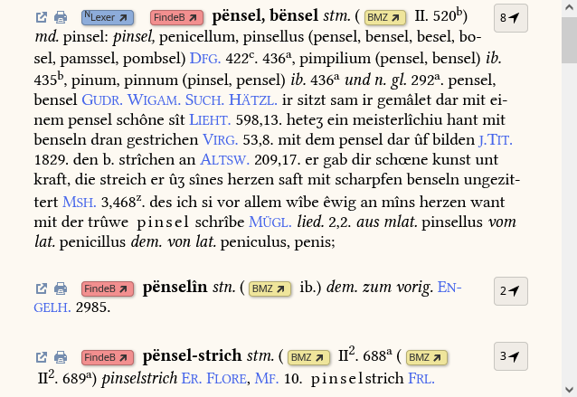 wortfeiler's tweet photo. Vor dem 18. Jahrhundert nannten wir den Pinsel übrigens "pënsel, bënsel".

https://t.co/j8RXkWU9tW https://t.co/n1ndm3MJEv