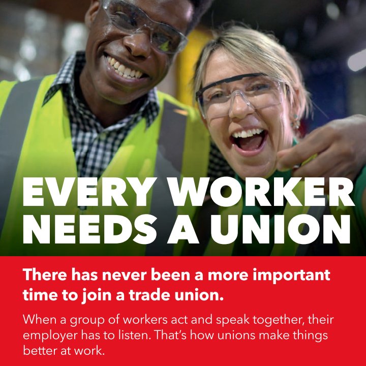 Unions play an important role, championing workers’ rights &amp; working together for positive change.

13 - 19 Feb is #HeartUnionsWeek ❤
Take a moment this week to learn more about the Union &amp; which Union is right for you tuc.org.uk/join-a-union

@walestuc #HeartUnions #CaruUndebau