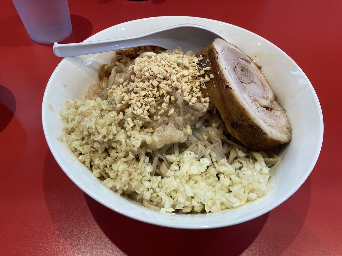 dungeonmeshi5's tweet image. 麺処 頂
まぜそば＋辛魚粉
ヤサイ少なめ他全マシ
新トッピングの辛魚粉試してみました。
程よい辛さに丁度いい味変になって良いです。
そしてチーズトッピングをまた忘れたので次回食べます笑
ご馳走様でした。