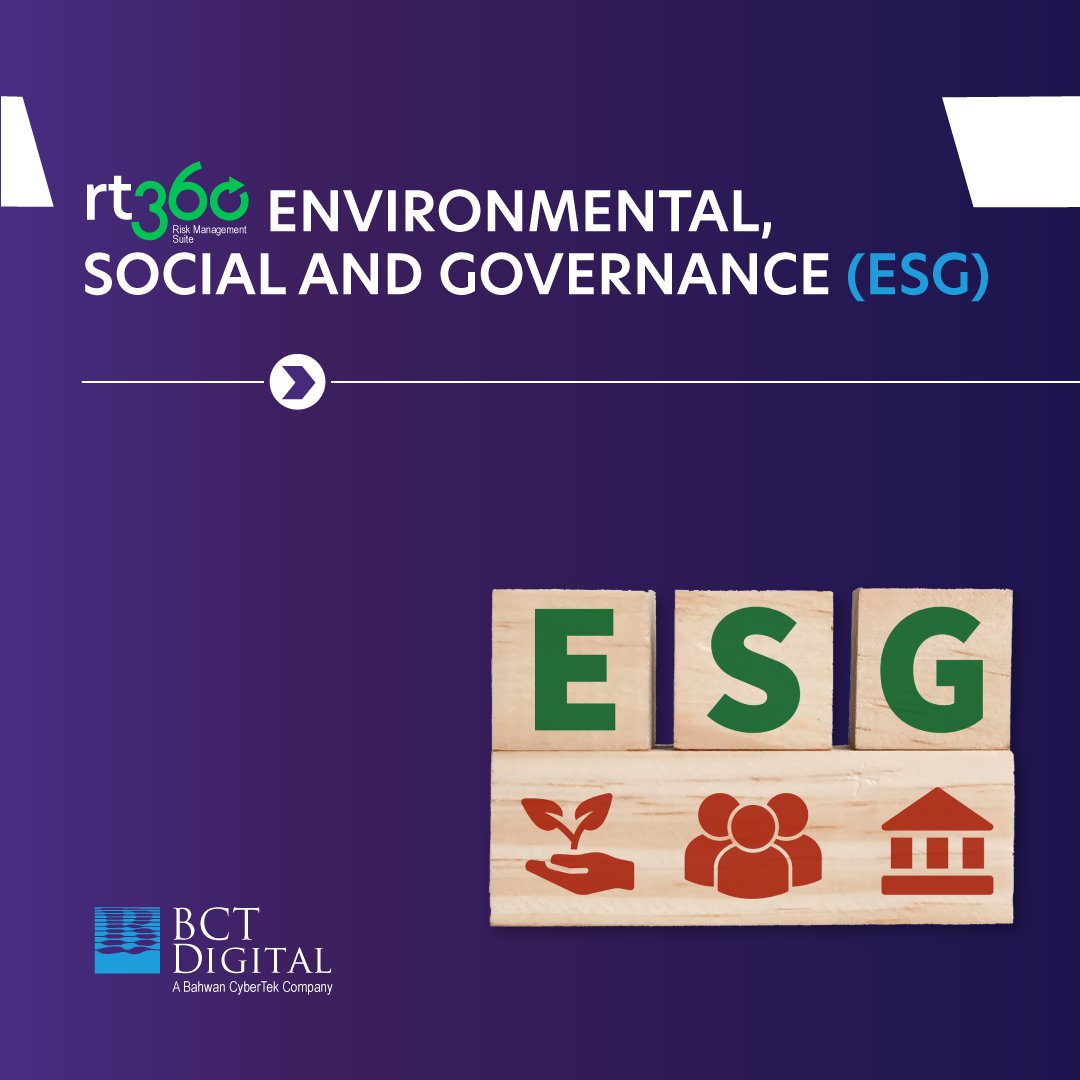 BCT_Digital's tweet photo. Align your organization's strategic and financial objectives with your ESG goals; with #rt360 #Environmental, #Social & Governance (#ESG) from the rt360 #Governance, #Risk & #Compliance (#GRC) Product Suite.
Click to know more 🔗https://t.co/aKse1HHTEO
#esggoals #sustainability https://t.co/eGxAPnVmDi