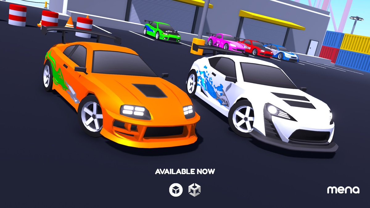 MenaStudios's tweet photo. New asset!⭐. "ARCADE: Street Tuned Cars" is now available in the @AssetStore (-30% OFF) and @Sketchfab (-50% OFF using the code: LOVE3D). 

https://t.co/kXU6fL0vA4

#unity3d #IndieGameDev #gamedesign #lowpoly #3dart https://t.co/7Ts8skXS6A