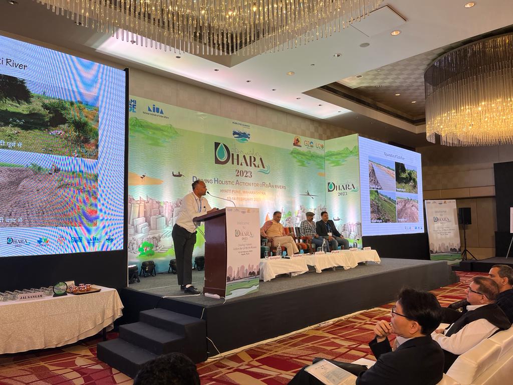 NIUA_India's tweet photo. We have kicked off Day 2 of #DHARA2023 with stories of river rejuvenation efforts by #RiverCitiesAlliance members!
You can watch the livestream here: https://t.co/mhsIEfZUYC
#RCA #UrbanRivers #HealthyRivers #URMP #G20 #U20 #Y20 https://t.co/mCxKoCo6k6
