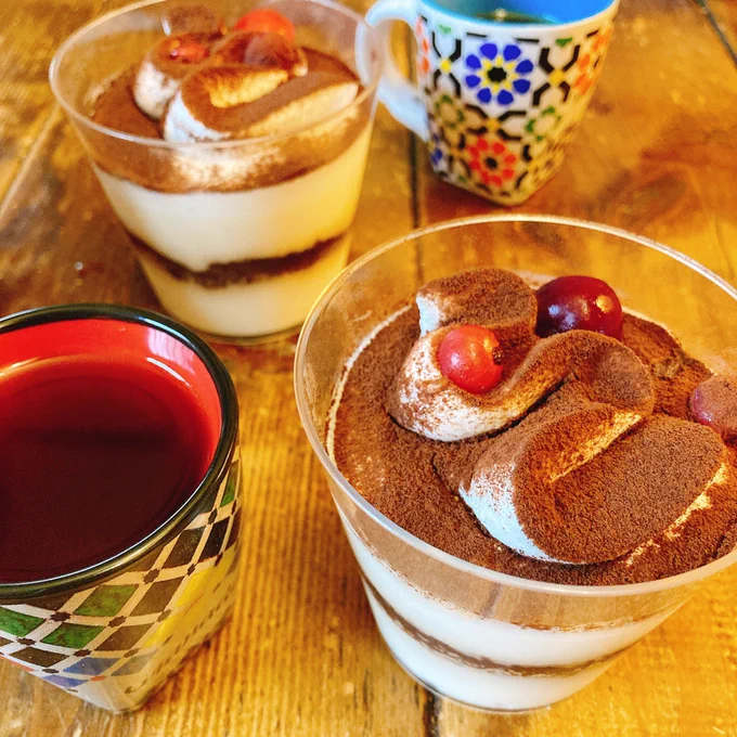 バレンタインティータイムです。 