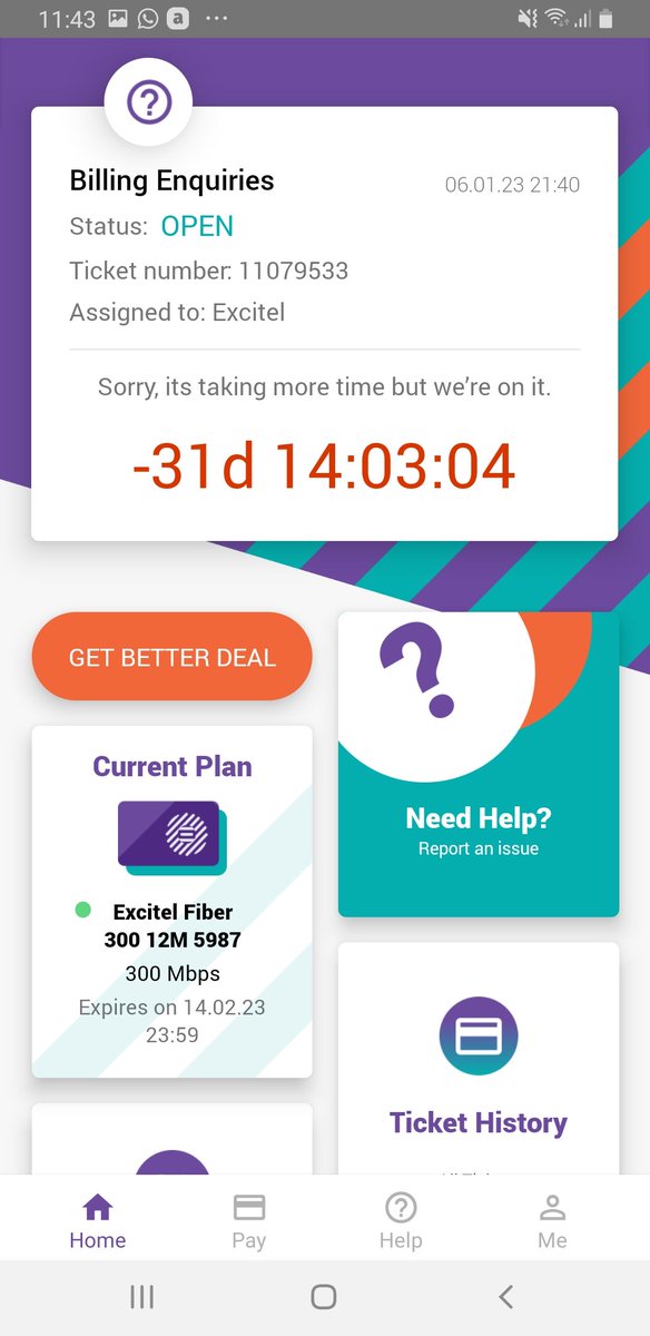 ashutoshkrs's tweet photo. @excitel_rocks Very poor service,  pathetic..... Excitel thinks customers are fool. Going to switch service provider. Excitel keeps tickets pending for months and provides no resolutions. Guys don't take Excitel connection, worst experience ever very unprofessional and Unethical. https://t.co/LHBry4kDyU