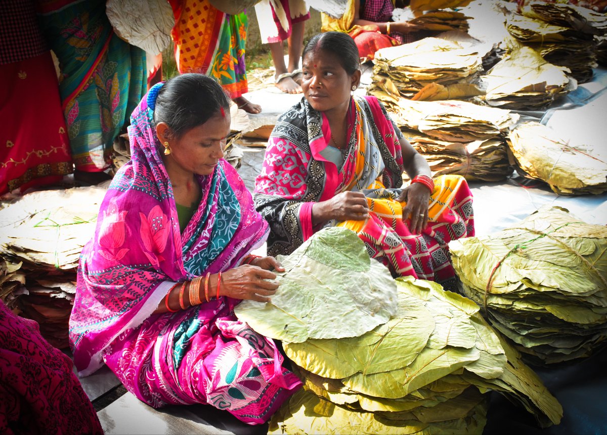 Industreefdn's tweet photo. Women Producers from the NTFP value chain in Odisha come together for a time of learning and interaction.
#learning #ntfp #womenproducers #women #collaboration #womenempoweringwomen #womenempowerment #togetherforourplanet #bettertogether #industree https://t.co/oREMbI9wkN