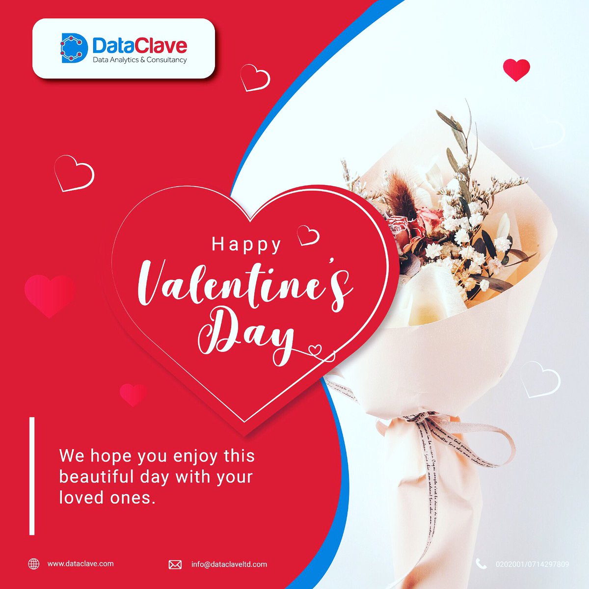 DataclaveC's tweet image. Happy Valentine’s Day from our team to you!
We hope this day brings in opportunity to reflect on the love and appreciation you have for the people in your lives.
Thank You for your continued trust, support and commitment.
#learnunlearnrelearn