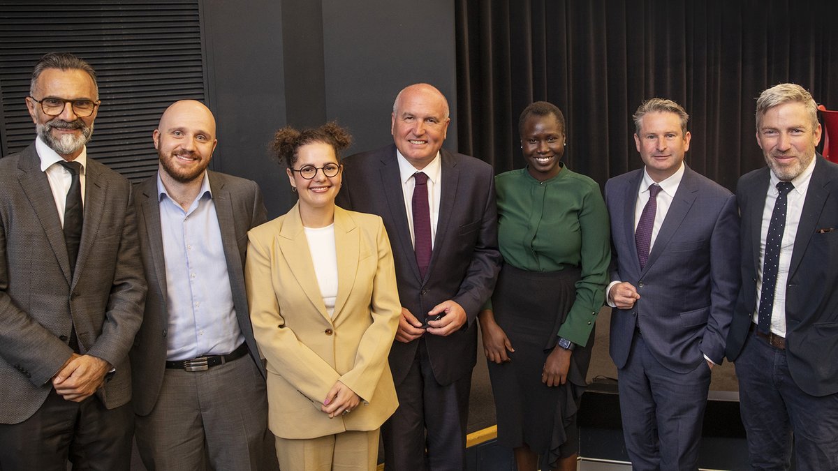 westsydunews's tweet photo. Thank you to The Hon. David Elliott MP, and @GregWarren_ MP, for sharing their insights at the Western Sydney Votes Infrastructure Forum in Kingswood.
#WSVOTES https://t.co/6cYwEaxPqu