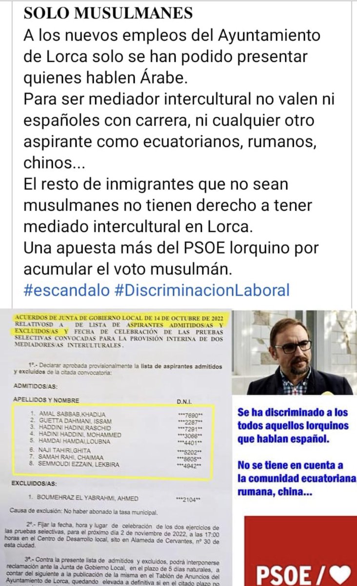 cascales79's tweet photo. @PSOELorca Y esto no es lamentable?? https://t.co/e5Ysz4lNsY