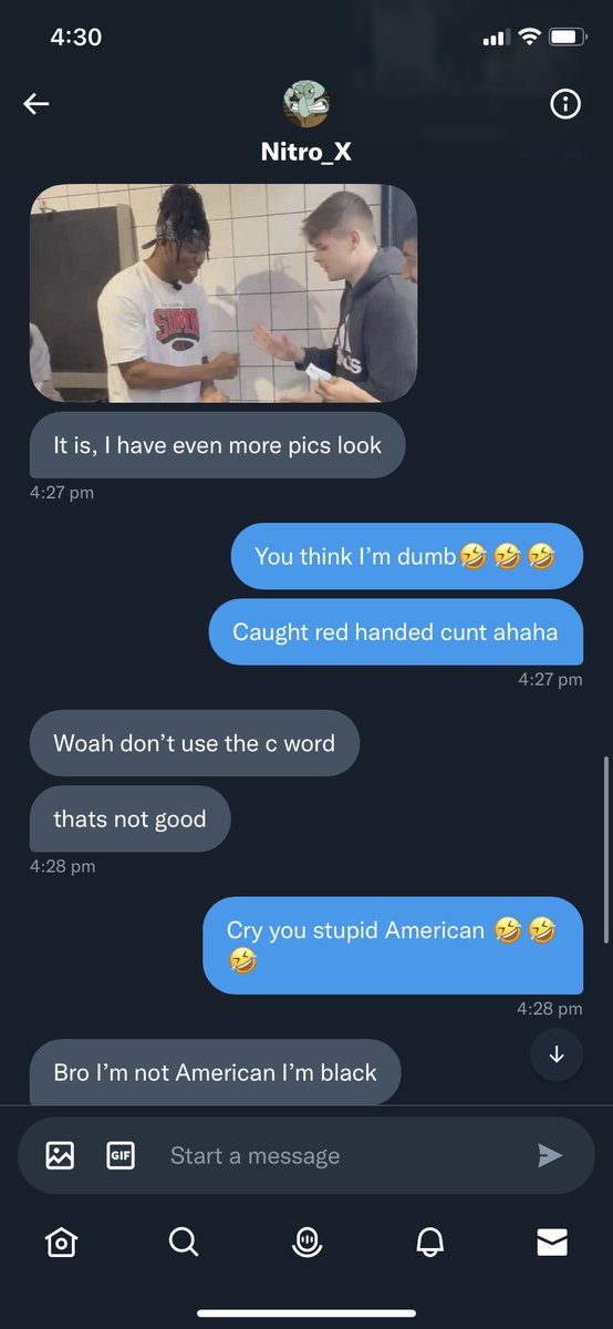 XoticcAU's tweet photo. Bro I’m dead 💀💀🤣🤣 https://t.co/6RLs7IyDU2