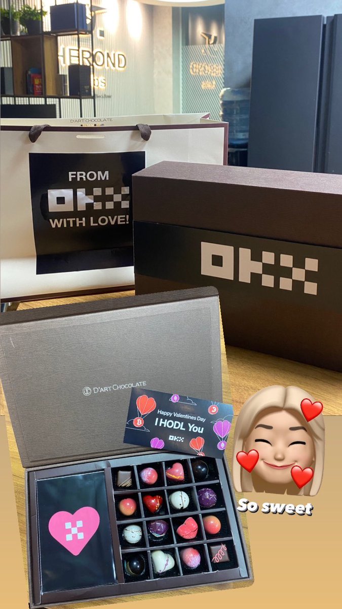 yingying_94's tweet photo. Thanks @okx team for the very sweet Valentine’s gift 🥰

Happy Valentine’s Day everyone! https://t.co/KfICXpoP14