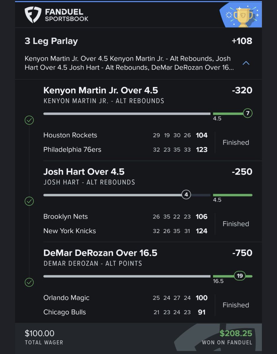 SGP_Vick's tweet photo. โ
โ
CASH IT BABY โ
โ
How many of my followers joined in on this easy winner with me??
#GamblingTwitter #UFO #ohio #bettingtips #NBA #PrizePicks #fanduel #bachelor #14february #bigboardbets #parlays #Perfect #win #betslip #SportsCenter #bartstool #units #huge #ViralVideo2023 https://t.co/YiHhAH3MUc