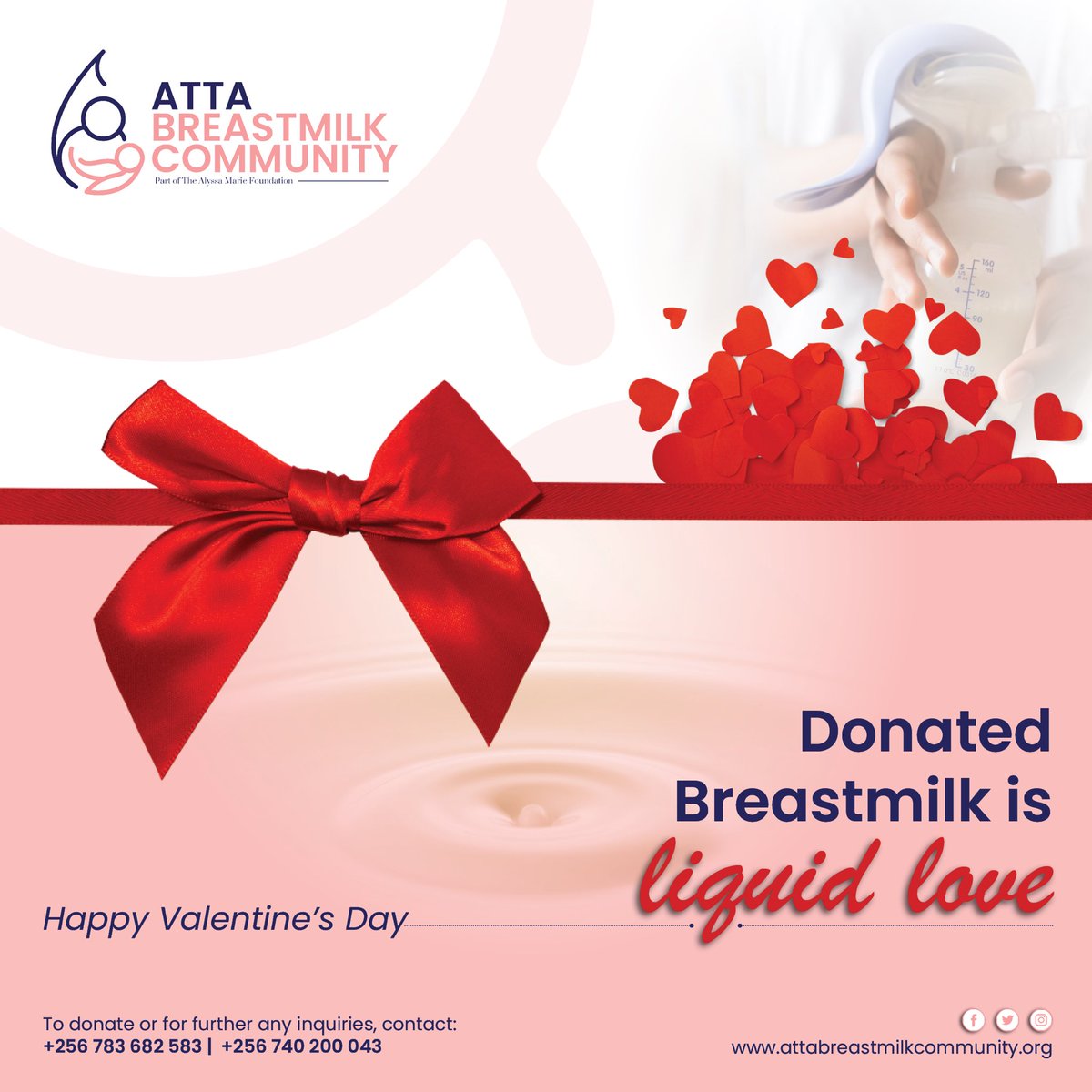 ATTABreastmilk's tweet photo. “Differences of habit and language are nothing at all if our aims are identical and our hearts are open."
— Albus Dumbledore
Happy Valentine's Day
#liquidgold #donatedbreastmilk #attabreastmilk https://t.co/VLb0mkc4vy
