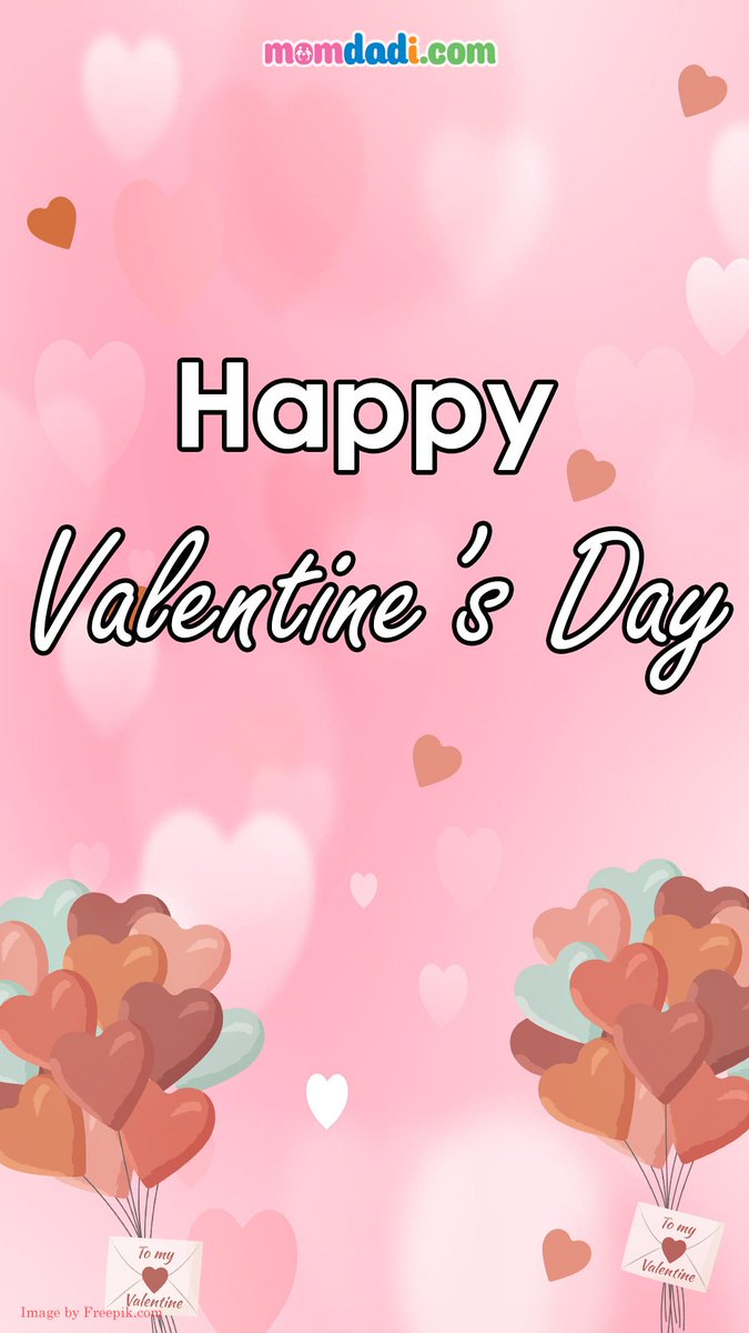 Happy Valentine, udah ungkapkan ke siapa aja nih Moms &amp; Dads? #momdadicom #momdadi #valentines #valentinesday2023